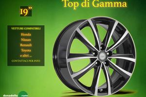 Cerchi in Lega 19" Top di Gamma - varie vetture