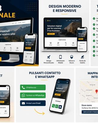Sito web professionale completo da 300