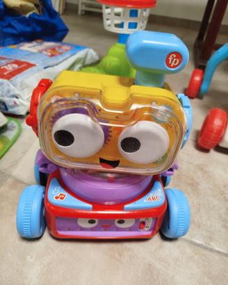 robottino 4 in 1 educativo Fisher price