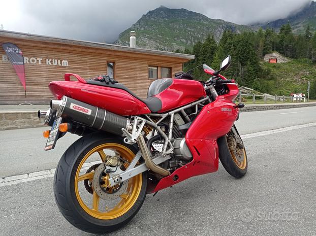 Scarichi Ducati Supersport alti GPR in Carbonio