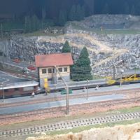 splendido Plastico scala "N" completo di rotabili