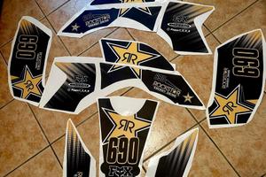 Kit grafiche rokstar quad yfz 450