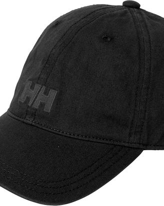 Nuovo HELLY HANSEN Unisex LOGO CAP Nero ONE SIZE
