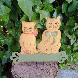 Appendino da parete a sei ganci