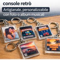 portachiavi retrò,album musicali,e foto personali