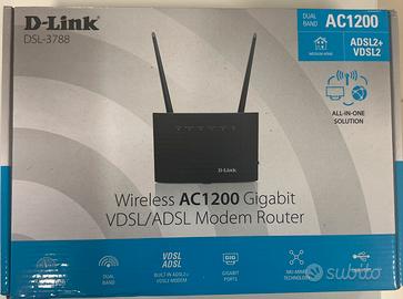 Router Wireless ADSL Gibabit DSL-3788