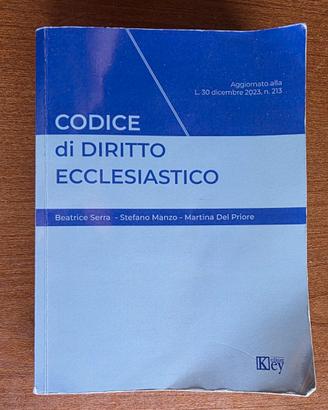 Codice di Diritto Ecclesiastico,