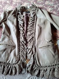 giacca fior di pelle Luisa Spagnoli