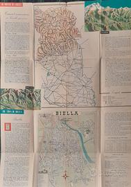 Mappa turistica provincia di Vercelli