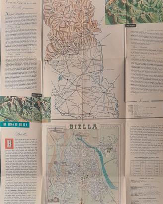 Mappa turistica provincia di Vercelli