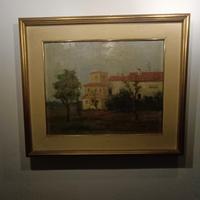 quadro olio su cartone