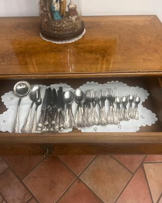 Servizio di posate in argento