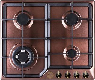 Piano cottura da incasso in (RAME)