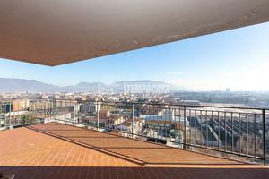 Esclusivo attico con doppio terrazzo e vista panor