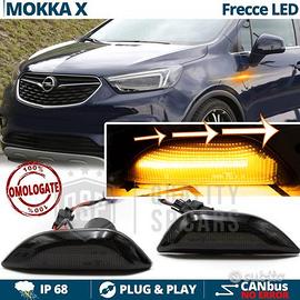Frecce LED Dinamiche per OPEL MOKKA X Lente Nera