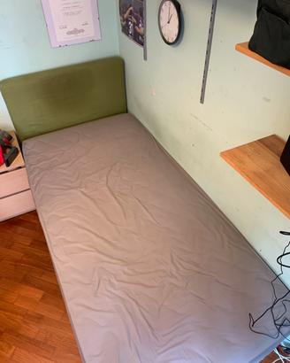 Letto Tumidei testata imbott. 215x100cm+ materasso