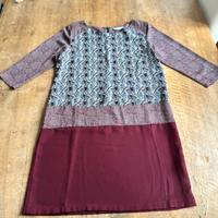 Vestito fantasia zebre bordeaux