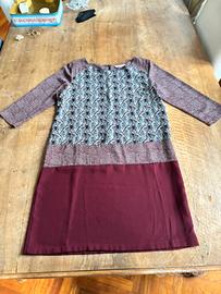 Vestito fantasia zebre bordeaux