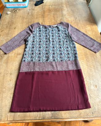Vestito fantasia zebre bordeaux