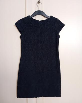 Minidress nero elasticizzato 