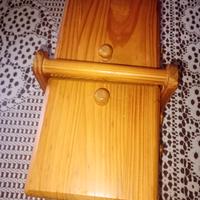 scatola in legno da cucito vintage 