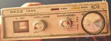 ricetrasmettitore radio CB vintage della marca Pac