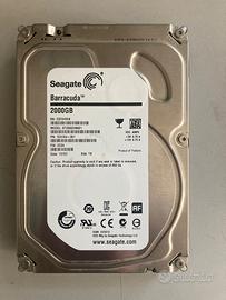 Hard disk Seagate Barracuda 2Tb per desktop