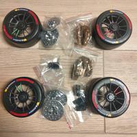 4 PNEUMATICI MICHELIN PILOT SPORT PER FERRARI LEGO