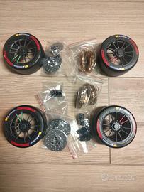 4 PNEUMATICI MICHELIN PILOT SPORT PER FERRARI LEGO