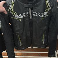 Giacca in pelle bering