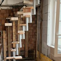 Scala  salva spazio regolabile in altezza