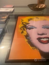 Serigrafia Shot Orange Marilyn Andy Warhol 1995