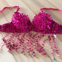 Reggiseno con paillettes tg.3-4