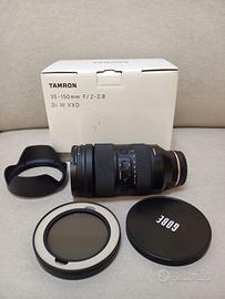 Tamron 35-150mm F2-2.8 Attacco Sony