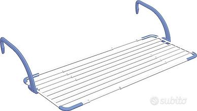 Stendino in resina da balcone marca GIMI