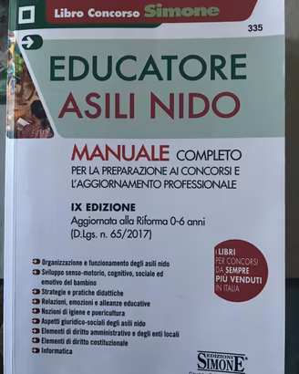 Manuale per concorso Educatore asili nido