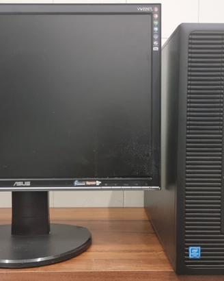 PC Desktop HP I5 6400 ram 8GBddr4 500GB+1TB -  22"