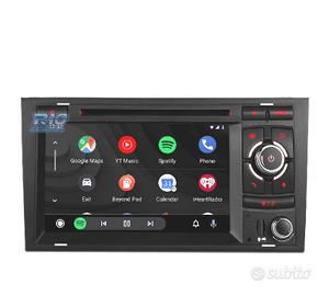 RADIO GPS ANDROID 12 PER AUDI A4 B6 B7 00-08 SEAT 