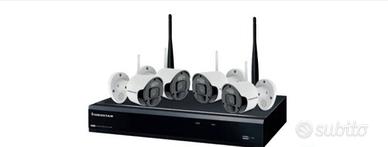 Kit telecamere wireless con monitor 