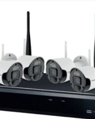 Kit telecamere wireless con monitor 