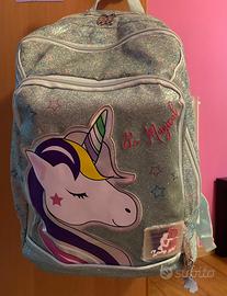 Zaino Skin Over "Be Magical" Unicorno