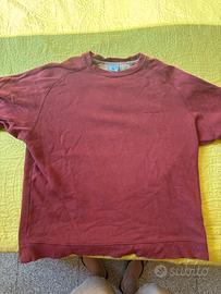 Felpa uomo vintage Columbia ruggine girocollo L
