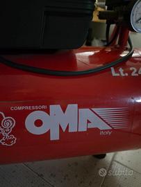 compressore oma ghibli 25 - 1.5 HP 24LT
