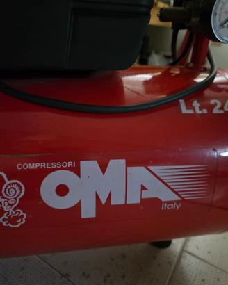 compressore oma ghibli 25 - 1.5 HP 24LT