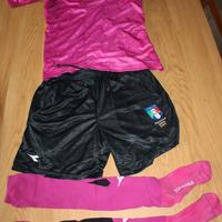 Divisa viola arbitro calcio Diadora taglia M