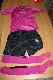Divisa viola arbitro calcio Diadora taglia M
