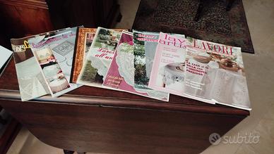 8 numeri Rivista Lavori Artistici Uncinetto