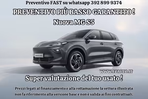 MG S5 EV long Range , NUOVA DA CONFIGURARE !