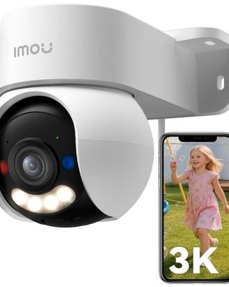 Talos 3K/5MP Telecamera WiFi da Esterno, Telecamer