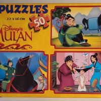 Puzzles Disney’ s Mulan 3x50 pezzi
